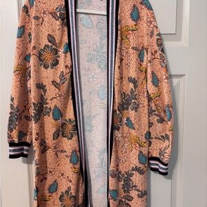 Floral Patterned Women's Jacket